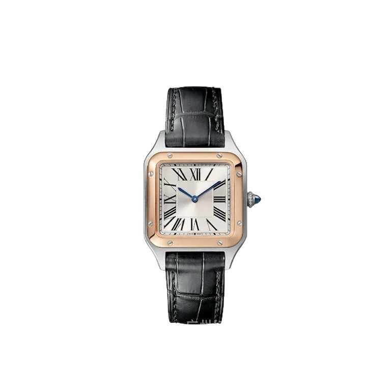 F1 Factory AF Factory Dumeng Shandushi Couple Watch Square Guangzhou West Genuine Leather Quartz Retro Men's and Women's Watch