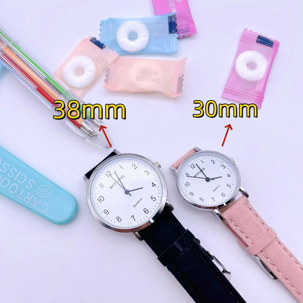 Exam-Specific Watch for Male and Female Middle School Students, Simple Silent Mechanical Trend, College Entrance Examination Electronic Quartz, Clear Numbers