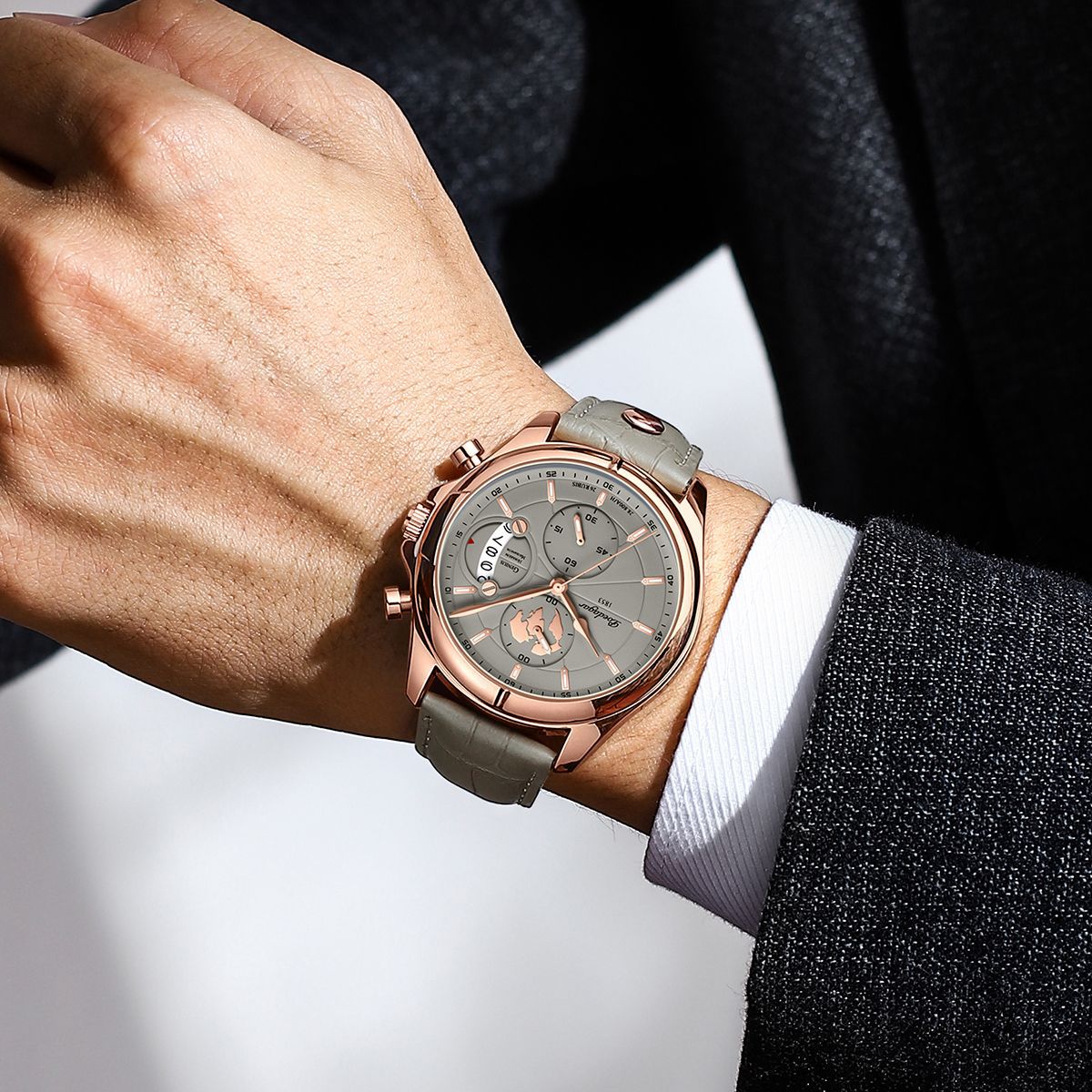 Swiss brand waterproof multifunctional watch male student Trend sports watch live foreign trade explosions a generation of hair