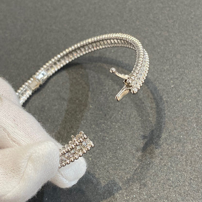 High version European and American ball side full diamond bracelet Mi Jin light luxury Joker fashion bead bracelet factory direct ins