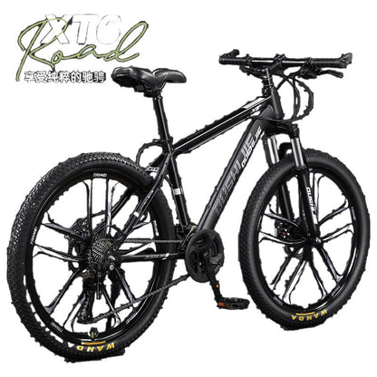 Mountain Bike Men and Women Adult Commuter Teenagers Variable Speed Student Shock Absorption off-Road Racing Bike Cross-Border