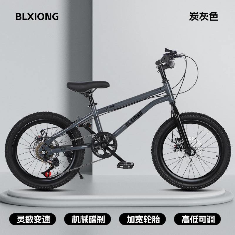 Mountain bike children's bicycle student car 18-20-22 inch road bike variable speed big boy mountain bike