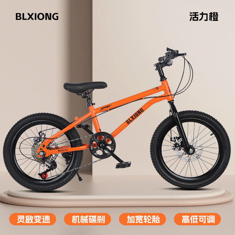 Mountain bike children's bicycle student car 18-20-22 inch road bike variable speed big boy mountain bike