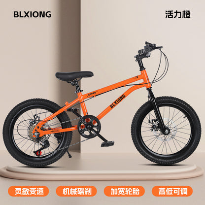 Mountain bike children's bicycle student car 18-20-22 inch road bike variable speed big boy mountain bike