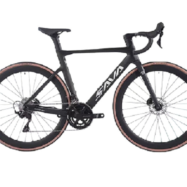 SAVA SAVA high-end full carbon fiber road bike 24-speed 7120 oil pressure disc brake ultra-light curved handle racing car