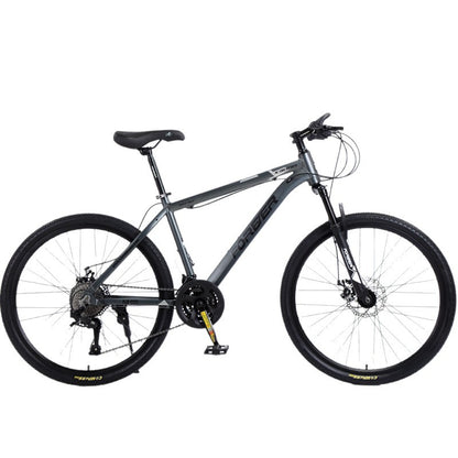 Permanent Aluminum Alloy Mountain Bike Youth Adult Student Bike Variable Speed Racing Shock Absorption Road Bike Commuting Men and Women
