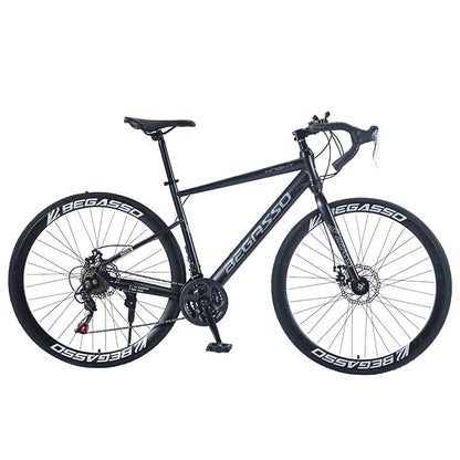 Factory wholesale road bike men's and women's adult variable speed Super Light Racing city bike bike
