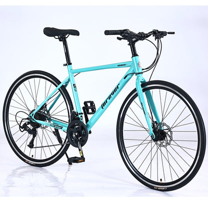 Shanghai Forever Brand Aluminum Alloy Road Variable Speed Bicycle Adult Curved Handlebar Variable Speed Road Bicycle for Men