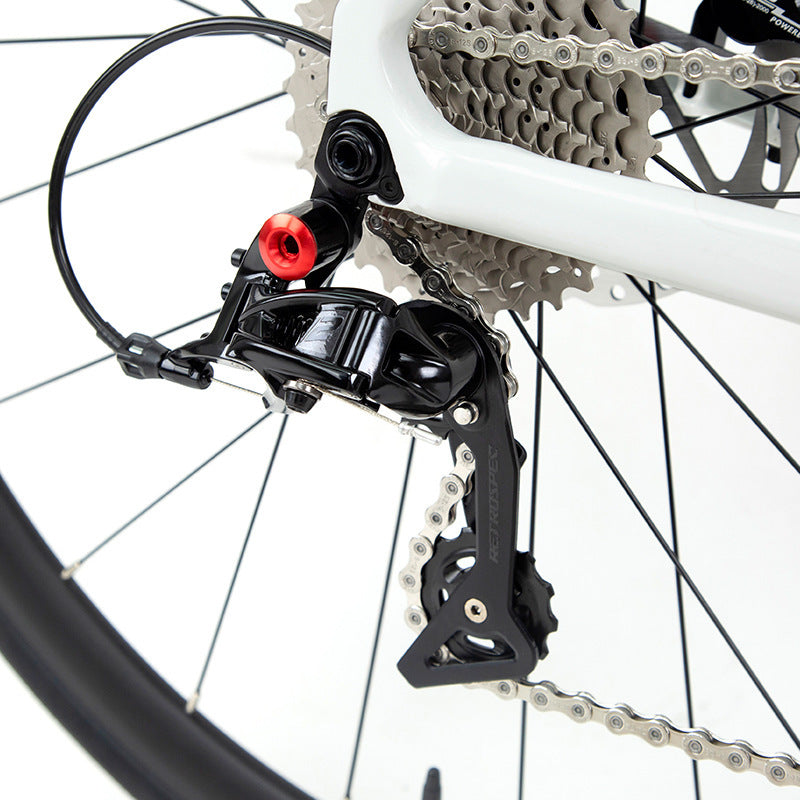 Zui Te C6 Aluminum Alloy Road Bike Full Internal Disc Brake Bicycle 24-Speed Hydraulic Disc Brake Racing Bike