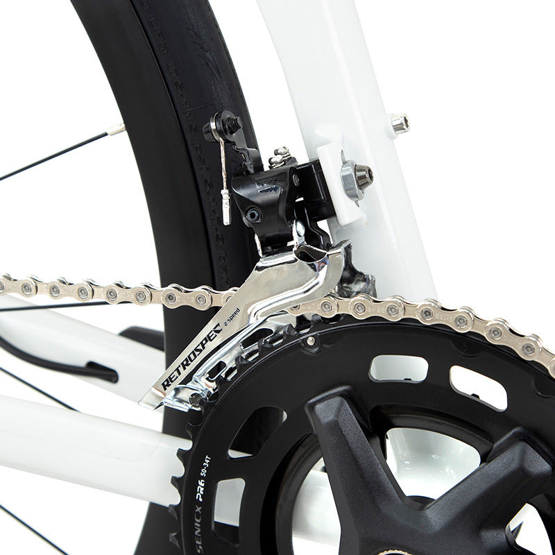 Zui Te C6 Aluminum Alloy Road Bike Full Internal Disc Brake Bicycle 24-Speed Hydraulic Disc Brake Racing Bike