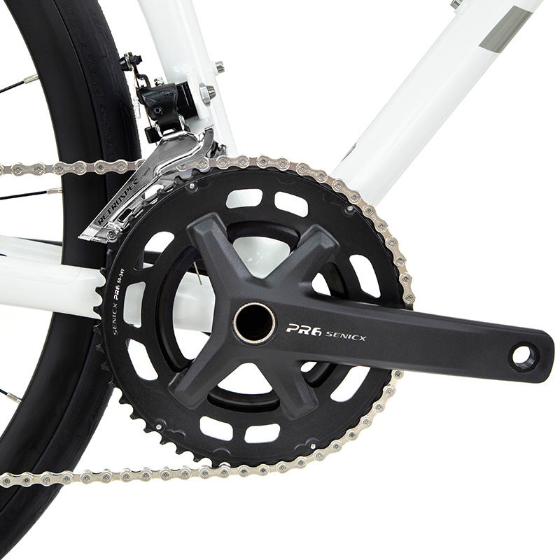 Zui Te C6 Aluminum Alloy Road Bike Full Internal Disc Brake Bicycle 24-Speed Hydraulic Disc Brake Racing Bike