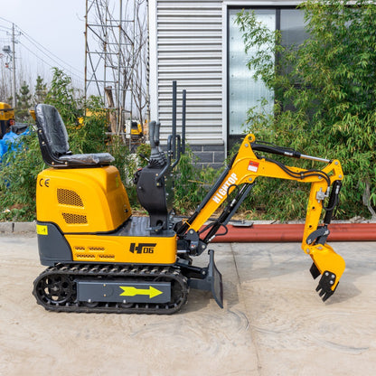 New Elevator Excavator Vineyard Greenhouse Excavator 0.6 Tons Micro-Digging Household Small Excavator