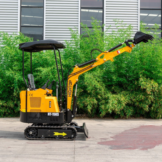 Foreign Trade Export Ht15 Orchard Agricultural Small Excavator Crawler Excavator
