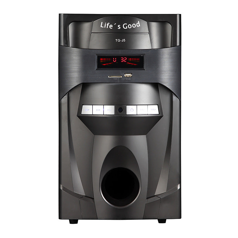 Sound Column Type 5.1 Multimedia Bluetooth Subwoofer Home Theater Fm Audio Remote Control English Packaging Export Export