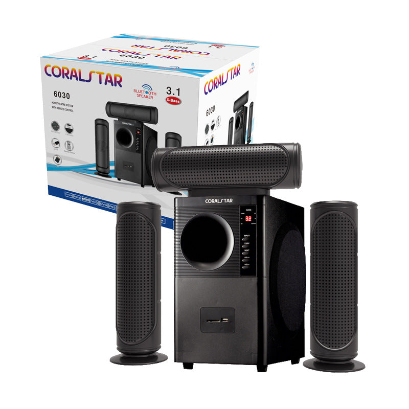 3.1 Multimedia active Speaker Box Home Theater system African COMBO audio
