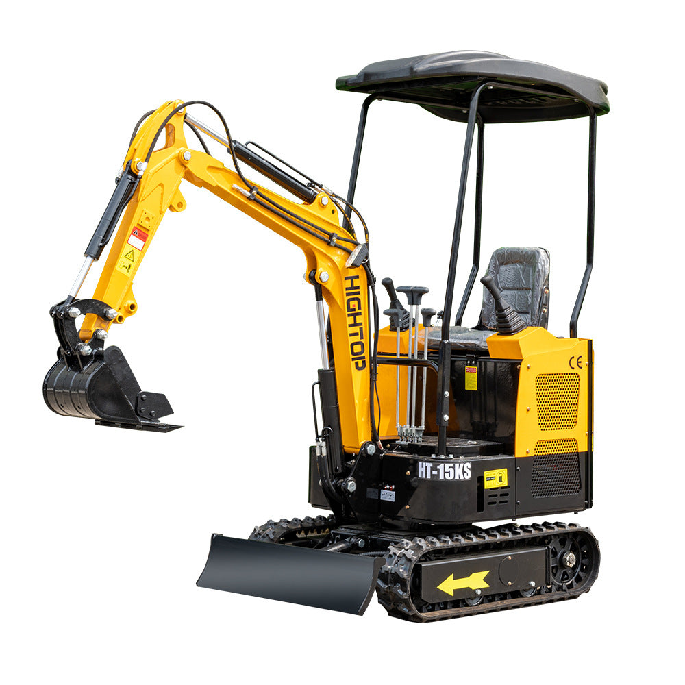 Foreign Trade Export Ht15 Orchard Agricultural Small Excavator Crawler Excavator