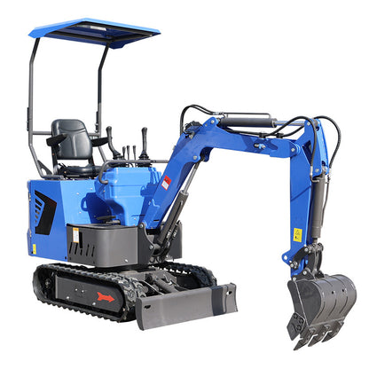 Small Excavator Agricultural Orchard Engineering Trenching Small Digger Household Micro Digging Multifunctional Hook Mini Excavator