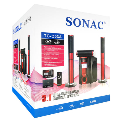 Audio Home Combination Audio Bluetooth Subwoofer Home Theater Karaoke Set Home Theater System