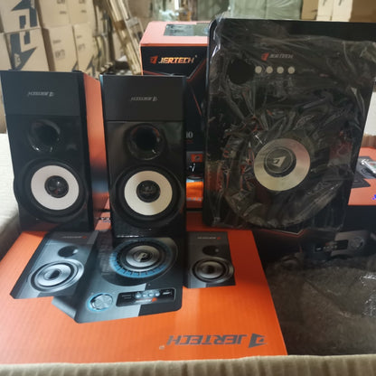 Desktop Computer Audio 3D Subwoofer Bluetooth Speaker Wired Desktop USB Small Power Amplifier Combination Audio