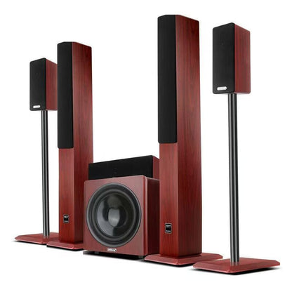 Qisheng 5.1 Home Theater Audio Subwoofer Combination Set Living Room TV Karaoke Audio Home KTV