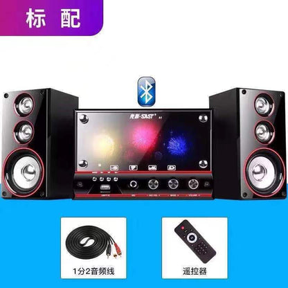Xianke Computer Audio Desktop Home Overweight Subwoofer Desktop Notebook 2.1 Active Game Bluetooth Speaker