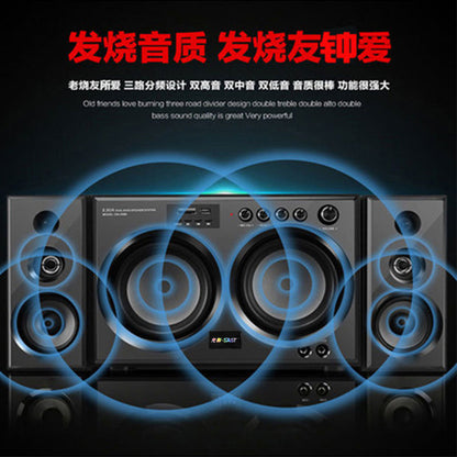 Xianke Q2 Bluetooth Speaker Karaoke Desktop Computer Tv Audio Home Ktv Subwoofer Wholesale High-Quality Sound
