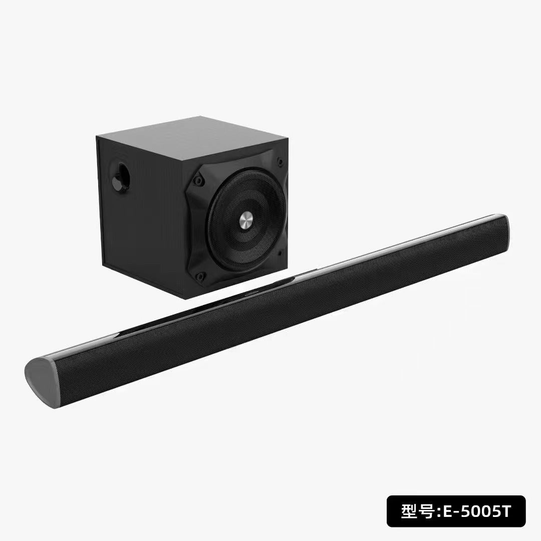 Hoxen E-5005T Soundbar Speaker 2025 New Multimedia Subwoofer Shengba Strip