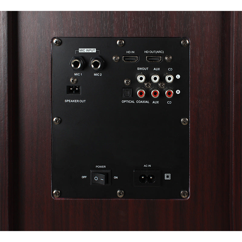 Haoyunyuan Factory Direct Sales Home Active Audio Ia280 Living Room Audio and Video High-Power Karaoke Floor-Standing Speakers