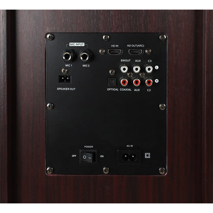 Haoyunyuan Factory Direct Sales Home Active Audio Ia280 Living Room Audio and Video High-Power Karaoke Floor-Standing Speakers