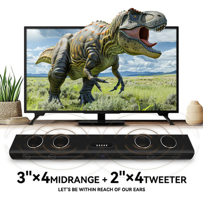 Cross-Border Wholesale Echo Wall Bluetooth Speaker High-Power Desktop Home Theater-Grade TV Wall Hanging Sound Heater Audio