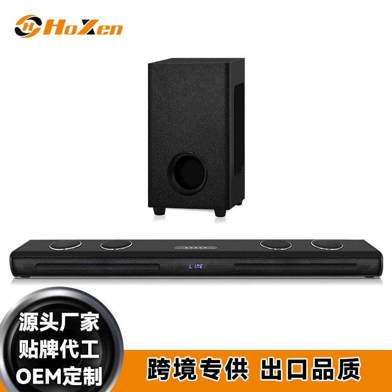 Cross-Border Wholesale Echo Wall Bluetooth Speaker High-Power Desktop Home Theater-Grade TV Wall Hanging Sound Heater Audio