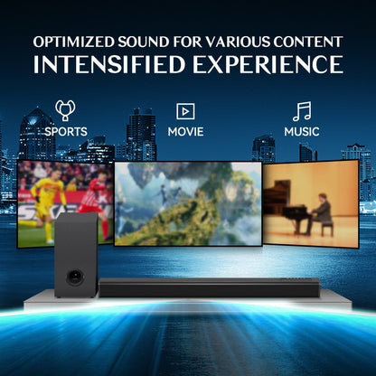 Hoxen Sound Blaster Black Echo Wall Wooden Subwoofer Hot Selling Foreign Trade Export Immersive Home Theater
