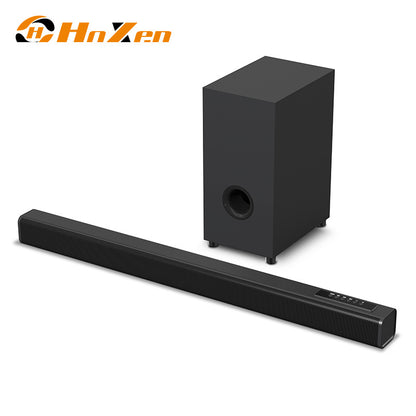 Hoxen Sound Blaster Black Echo Wall Wooden Subwoofer Hot Selling Foreign Trade Export Immersive Home Theater