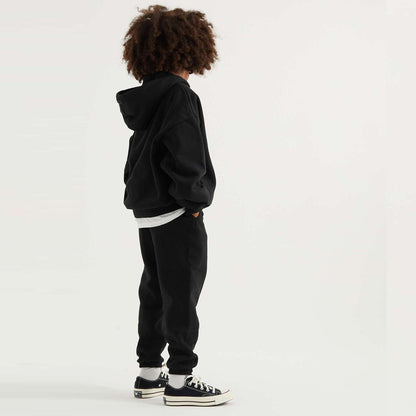 ESSENTIALS children's autumn and winter fleece-lined casual children's clothing boys' and girls' new sweater children's pullover
