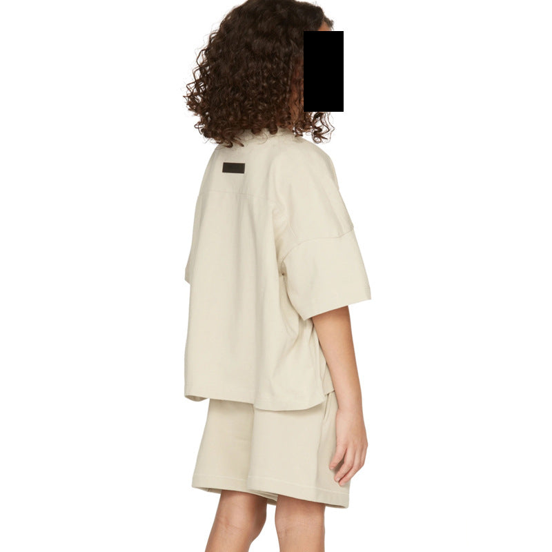 Essentials children's T-shirt FOG niche fashion brand American loose cotton short sleeve High Street Wholesale