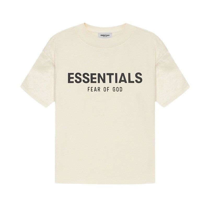 High-end original goods Essentials children's clothing T-shirt short sleeve fashion brand Fog high street boys and girls parent-child clothing