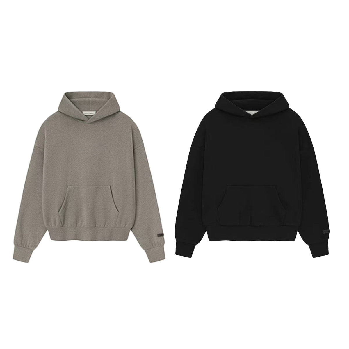 Essentials Hhh Multi-Thread American Trendy Brand Fleece-Lined Autumn and Winter Heavy Loose Hoodie Kidsren's Sweatshirt