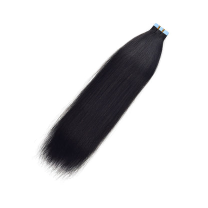 Real Hair Wig Film Hair Yaki Tape in Extensions Human Hair Export Wig
