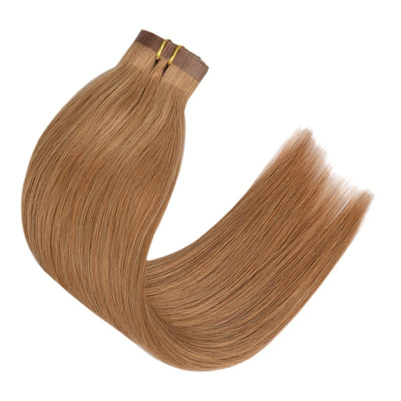 Wigs Made of Real Human Hair, Pu Clip-In Hair Extensions, Clip-In Human Hair, Cross-Border European and American Hair Extensions, Wig Pieces