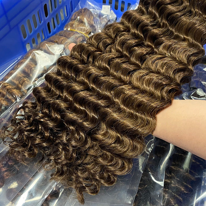 Source Factory Human Hair Wig Crochet Hair Extension Crochet Hair Humanhair Export Wig
