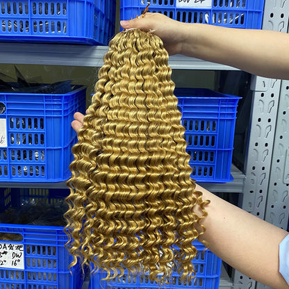 Source Factory Human Hair Wig Crochet Hair Extension Crochet Hair Humanhair Export Wig