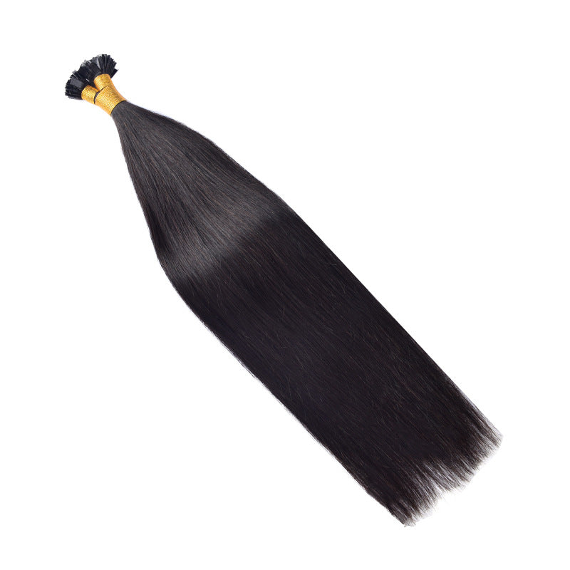 Manufacturer's Ready-Made Flat Hair Extensions for Women Flat Tip Human Hair Invisible Traceless Human Hair Wigs