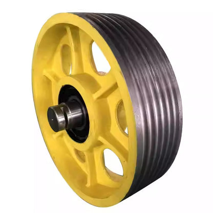 Kone Elevator Anti-Rope Wheel Cast Iron Nylon Wheel Counterweight Wheel Machine Room Guide Wheel Car Top Car Bottom Wheel Traction Wheel