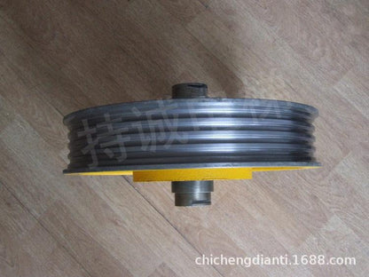 Applicable to Mitsubishi Kone Tyson Vox Elevator Caution Wheel 400 520 Guide Wheel Car Top Return Rope Wheel