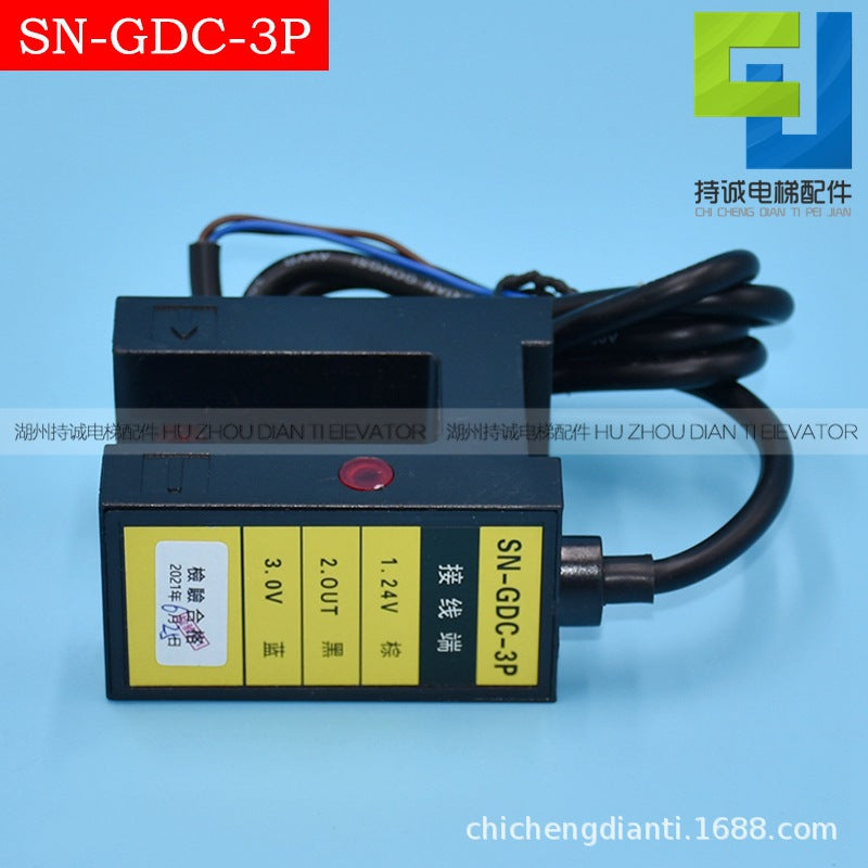 Applicable to Diao elevator photoelectric switch SN-GDC-3P SN-GDC-3N-S sunnyconli flat layer sensor