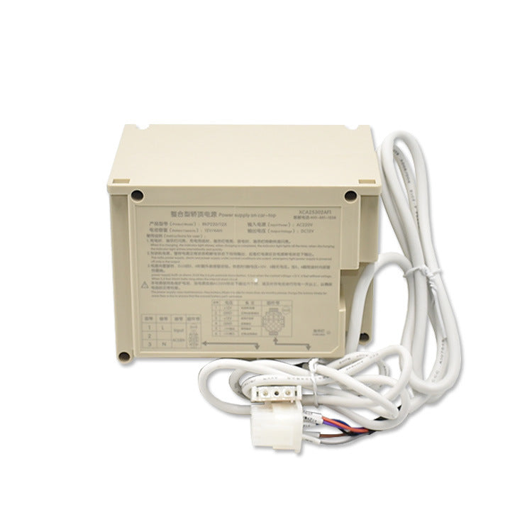 Applicable to Xizi Otis elevator integrated car roof power supply XCA25302AF1 emergency battery RKP220/12