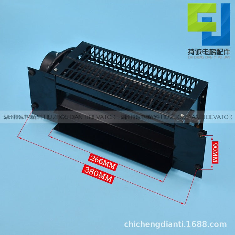 Applicable to Hangzhou Xiao elevator cross flow fan FD258A car fan car roof ventilator 220V motor