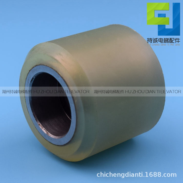 Applicable to Mitsubishi escalator armrest belt wheel pressure belt wheel roller iron core 60*55*6202 belt wheel