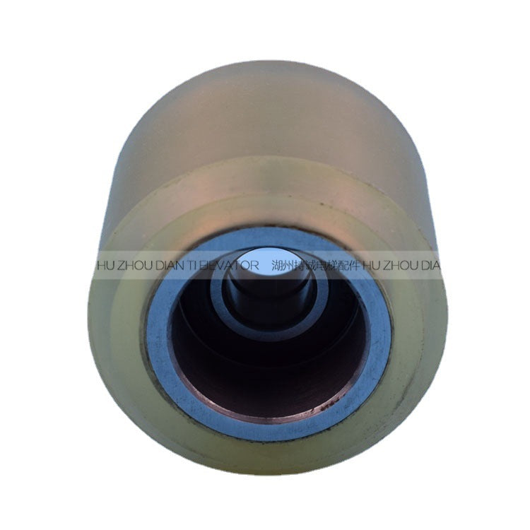 Applicable to Mitsubishi escalator armrest belt wheel pressure belt wheel roller iron core 60*55*6202 belt wheel