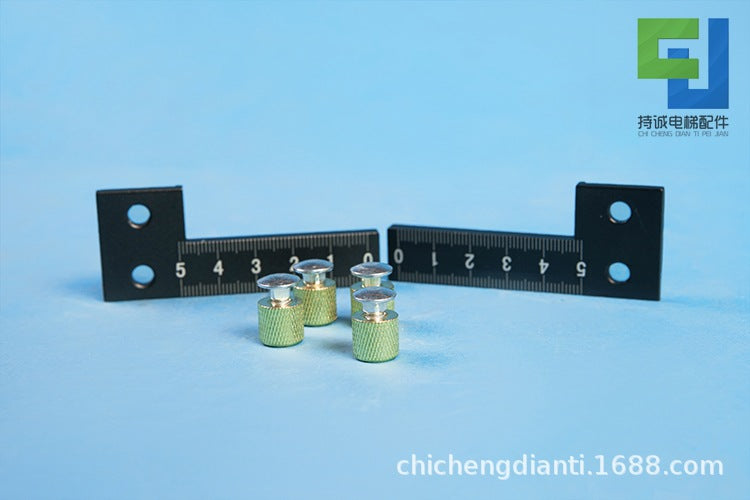 Holding Cheng elevator special guide ruler high precision guide rail positioning ruler stainless steel magnet track gauge
